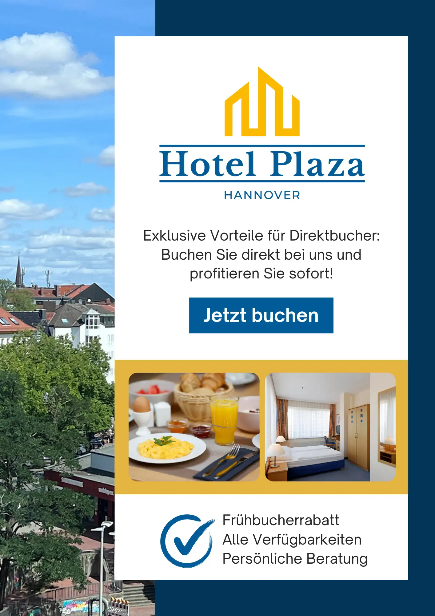 Buchen - Hotel Plaza Hannover